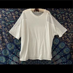 Alo Yoga Oversized Tee with Mesh Detail